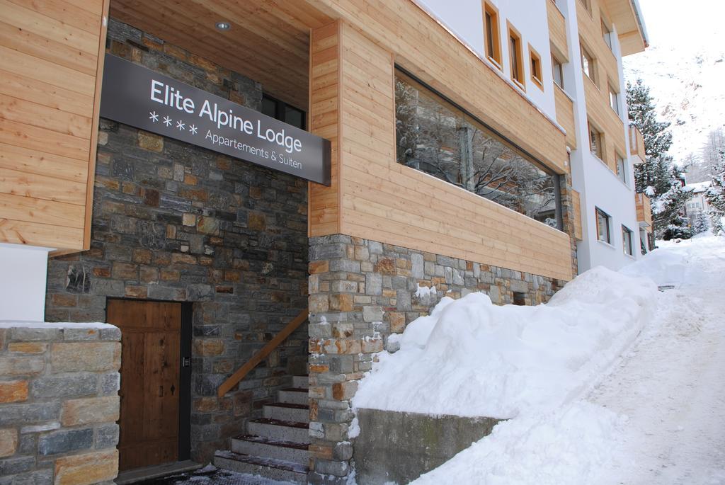 Elite Alpine Lodge - Apart & Breakfast Saas-Fee Exterior foto